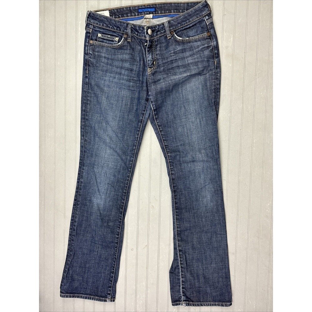 Martin & Osa Size 30 Standard Womens Jeans Boot Cut Marine Attitude Low Rise